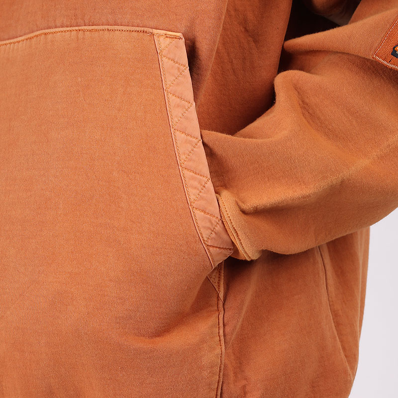 мужская оранжевая толстовка Jordan 23 Engineered Washed Fleece Hoodie CV2766-875 - цена, описание, фото 5
